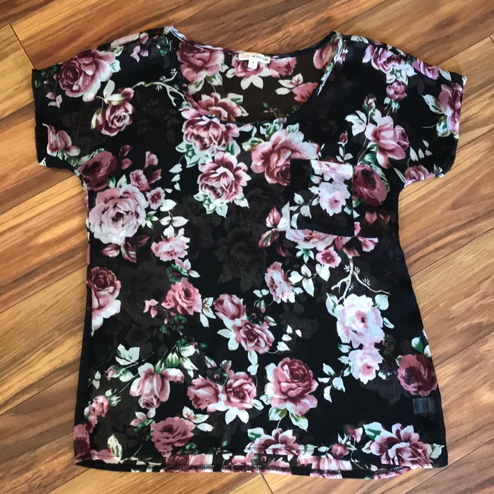 Pretty sheer top
